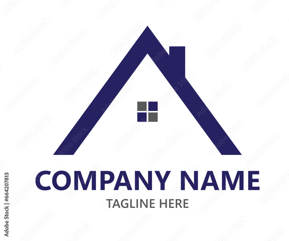 Real estate company logo bussiness Real estate company logo bussiness