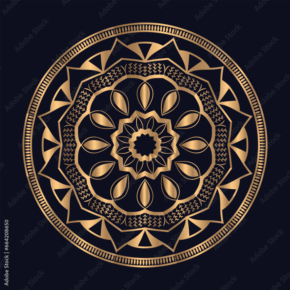 Mandala pattern design with background temple vector illustration icon vector Mandala pattern design with background temple vector illustration icon vector