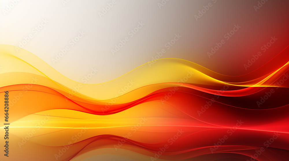 yellow and red curve frame template on white background yellow and red curve frame template on white background