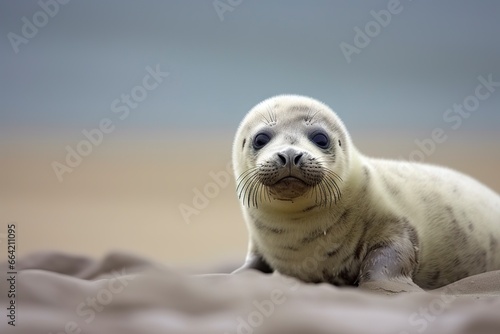 Harbor seal cub. © Ahasanara