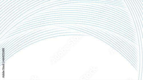Blue white minimal wavy lines abstract corporate background