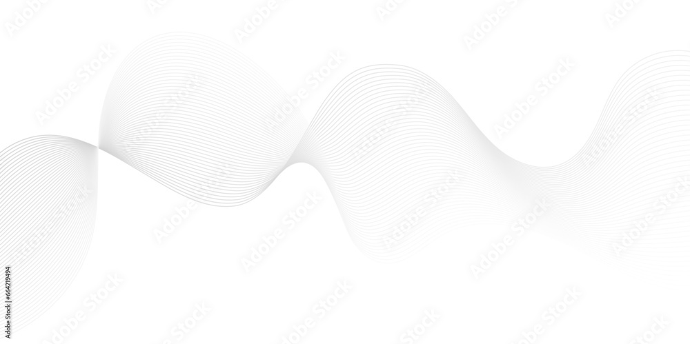 Modern white blend digital technology flowing wave lines background. Abstract glowing moving lines design. Modern white moving lines design element. Futuristic technology concept. Vector illustration. Modern white blend digital technology flowing wave lines background. Abstract glowing moving lines design. Modern white moving lines design element. Futuristic technology concept. Vector illustration.