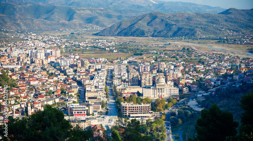 panoramic view of Berat city- Albania © M.studio