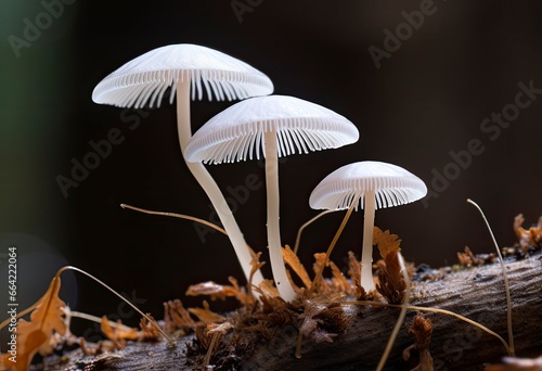 Hemimycena species mairei. photo