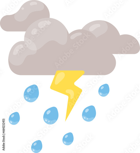 Storm weather icon