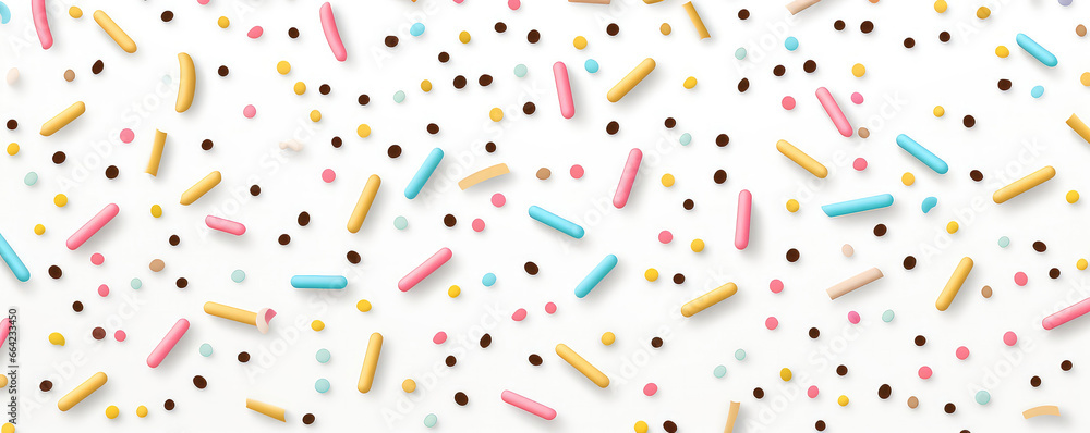 Trendy Pattern Of Sprinkles For Banners, Posters, And More Trendy Pattern Of Sprinkles For Banners, Posters, And More