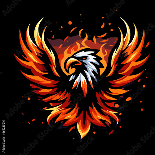 Eagle Flames Logo