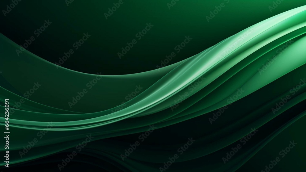 abstract green wave background abstract green wave background