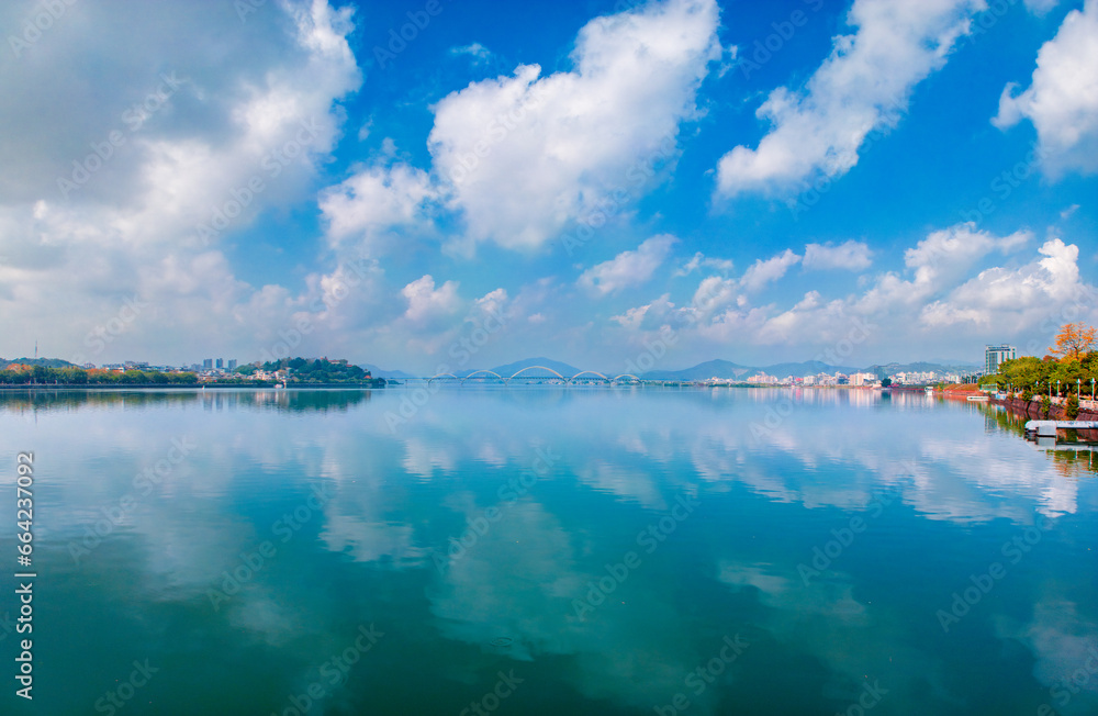 Jinshan Bridge, Chaozhou City, Guangdong Province, China Jinshan Bridge, Chaozhou City, Guangdong Province, China