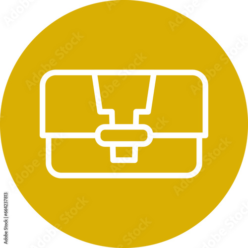 Vector Design Clutch Bag Icon Style