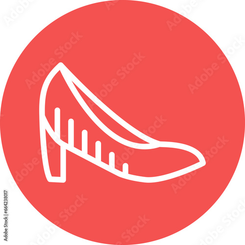 Vector Design High Heels Icon Style