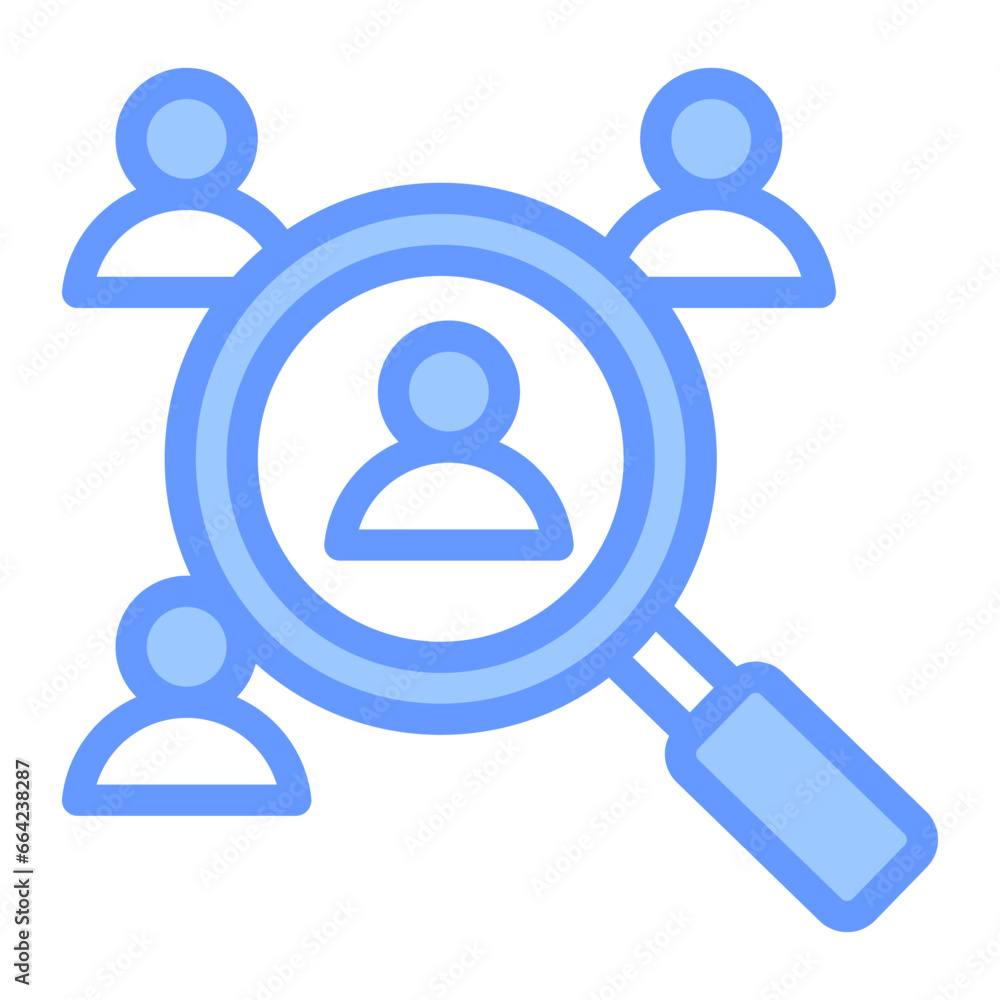 Sample Size Blue Icon Sample Size Blue Icon