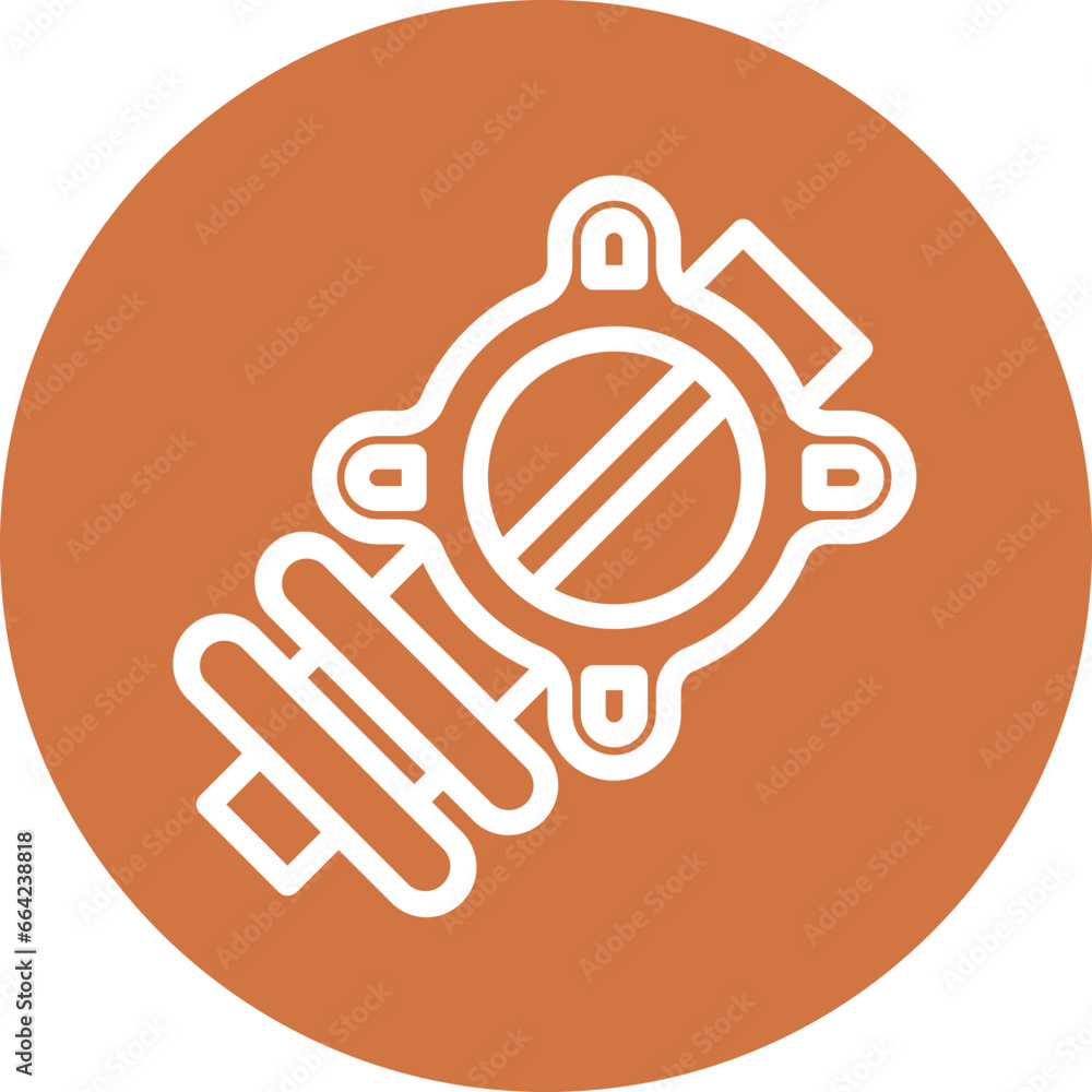 Vector Design Throttle Plate Icon Style Vector Design Throttle Plate Icon Style