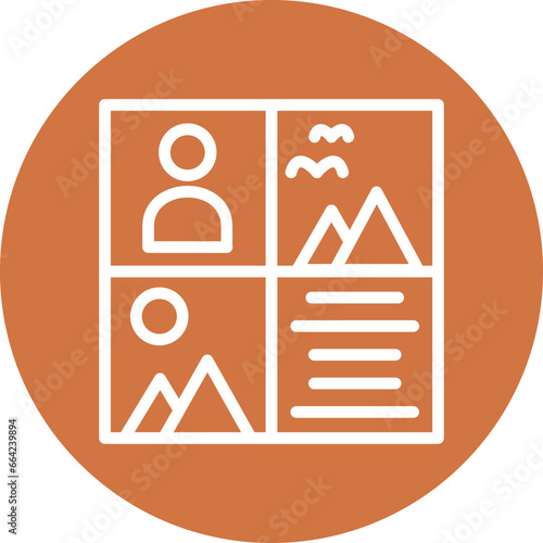 Vector Design Storyboard Icon Style