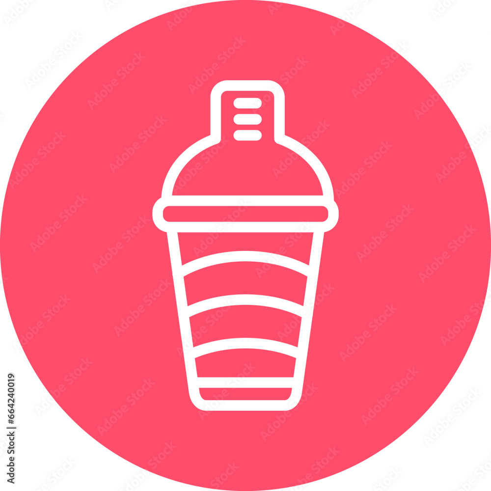 Vector Design Cocktail Shaker Icon Style Vector Design Cocktail Shaker Icon Style