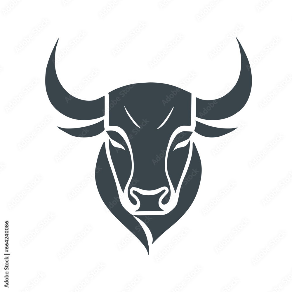 The bull symbolizes art design stock illustration. A symbol of virility, sovereignty, and wealth
The bull symbolizes art design stock illustration. A symbol of virility, sovereignty, and wealth