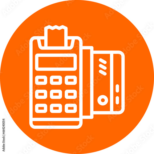 Vector Design Card Machine Icon Style