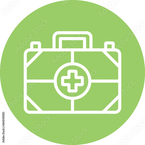 Vector Design First Aid Kit Icon Style