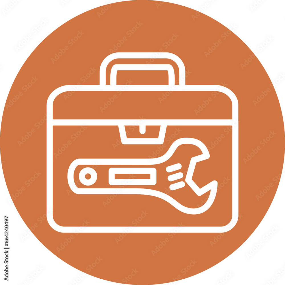 Vector Design Toolbox Icon Style Vector Design Toolbox Icon Style