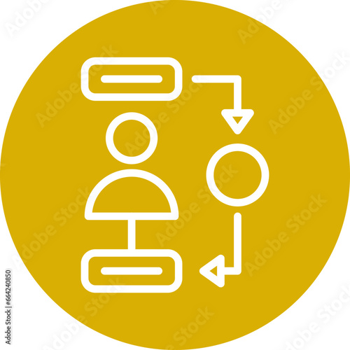 Vector Design Dependencies Icon Style