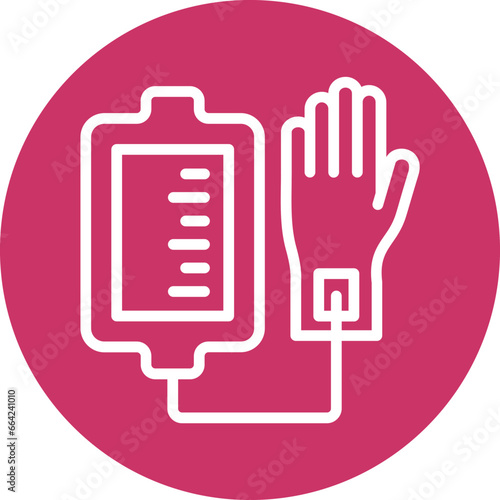 Vector Design Blood Donation Icon Style