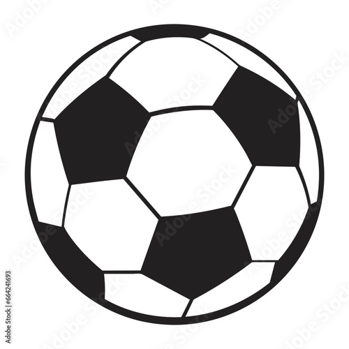 Football Silhouette Vector isolated on a white background  Soccer Football Vector illustration