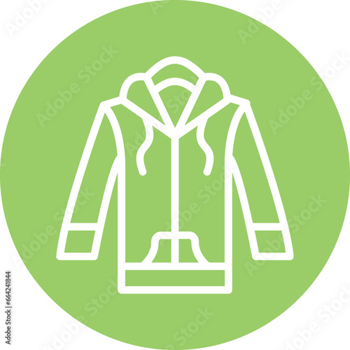 Vector Design Hoodie Icon Style