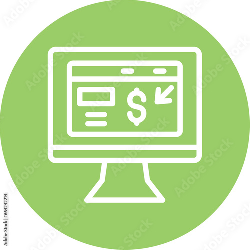 Vector Design Crowdfunding Portal Icon Style