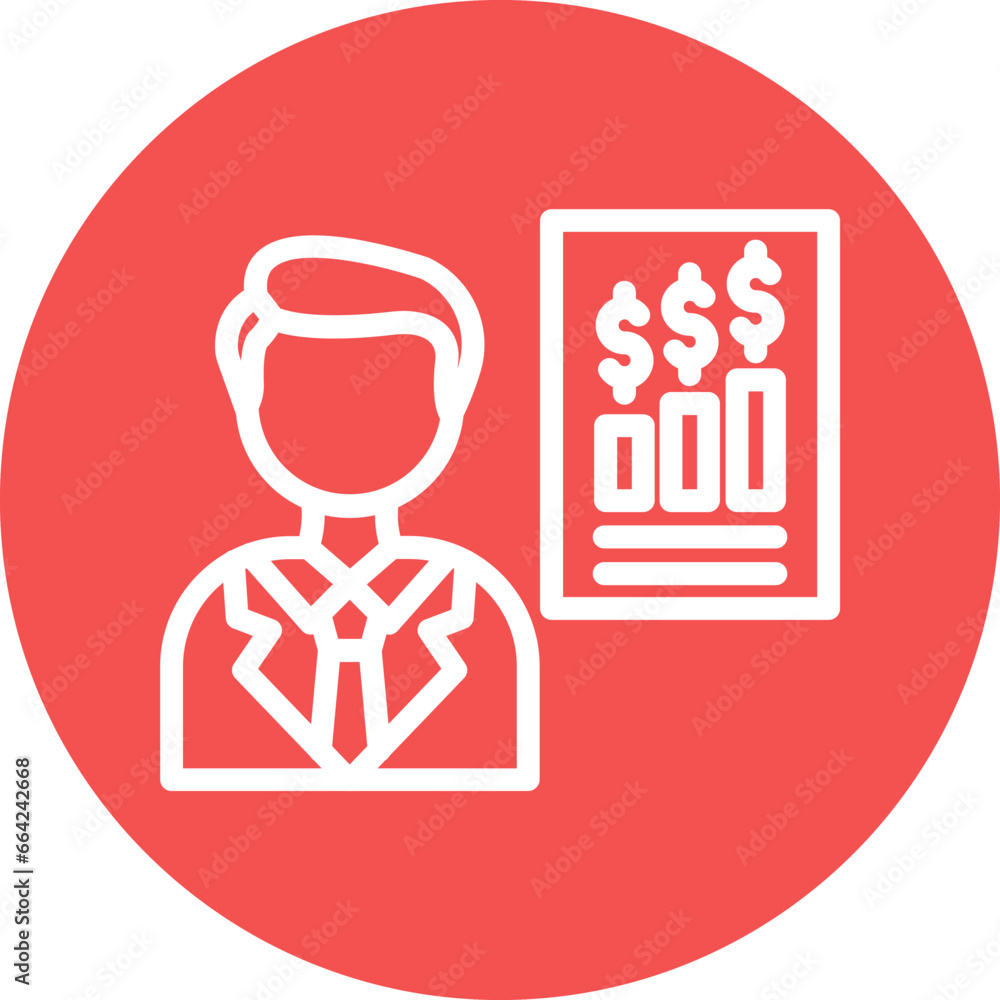 Vector Design Expert Male Icon Style Vector Design Expert Male Icon Style