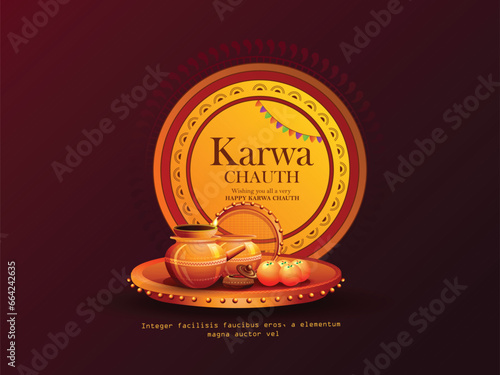 Karwa Chauth is a festival celebrated by Hindu women
