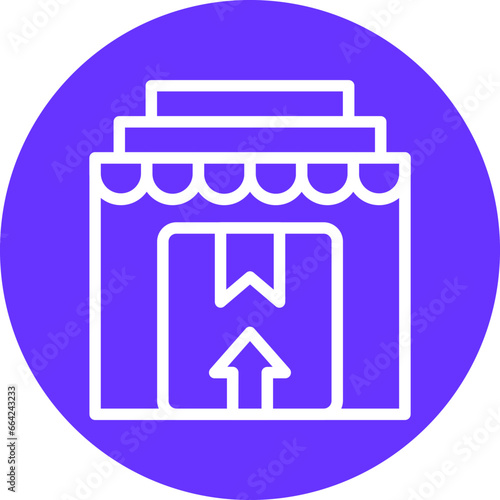 Vector Design Stock Keeping Unit Icon Style