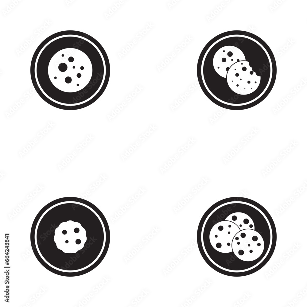 cookie icon vector cookie icon vector