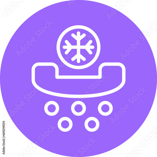 Vector Design Cold Calling Icon Style