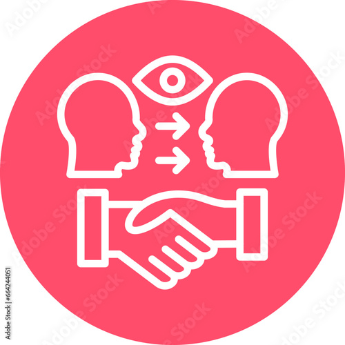 Vector Design First Impression Icon Style