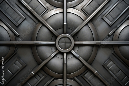 Industrial metal material texture, closeup