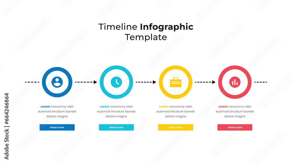 Design template for infographics