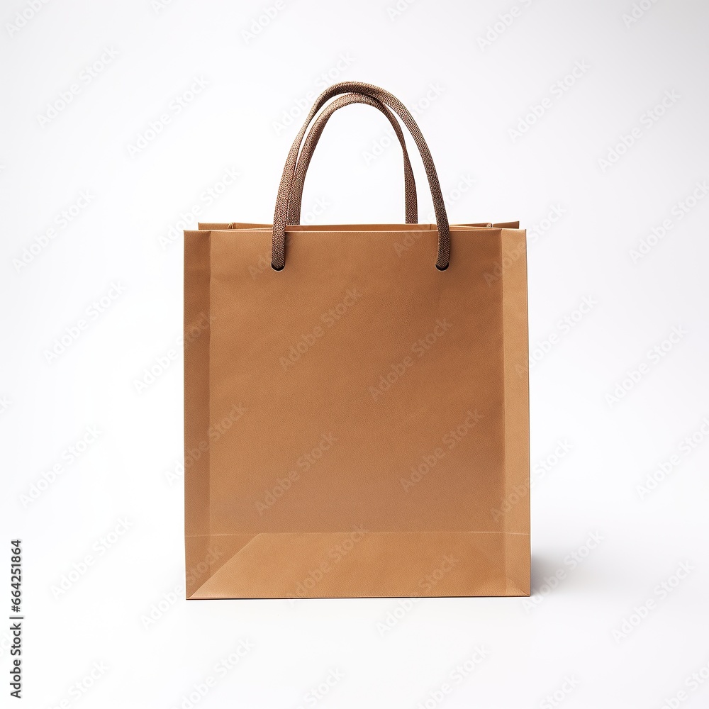 Empty Brown Shopping Bag Empty Brown Shopping Bag