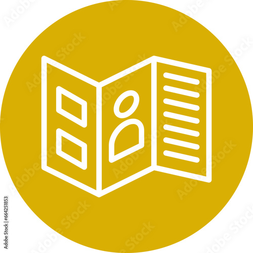 Brochure Icon Style