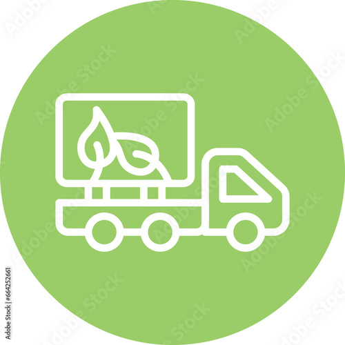 Biofuel Tank Icon Style