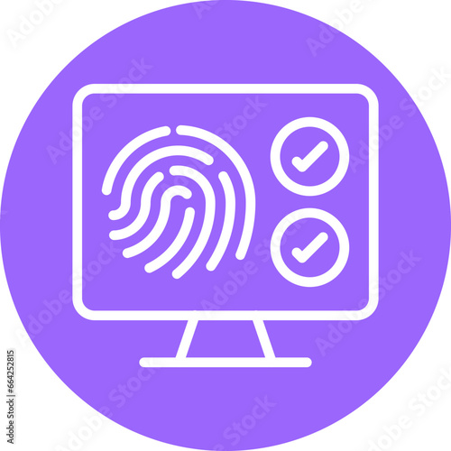 Biometrics Icon Style