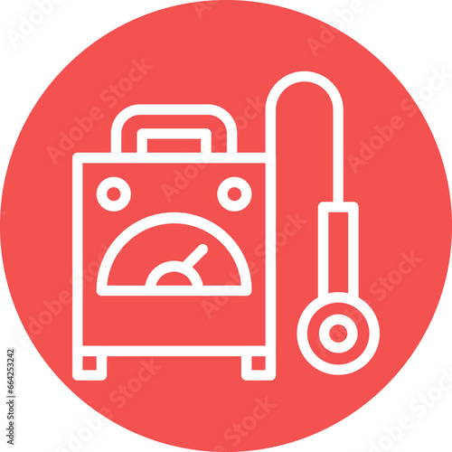 Dosimeter Icon Style