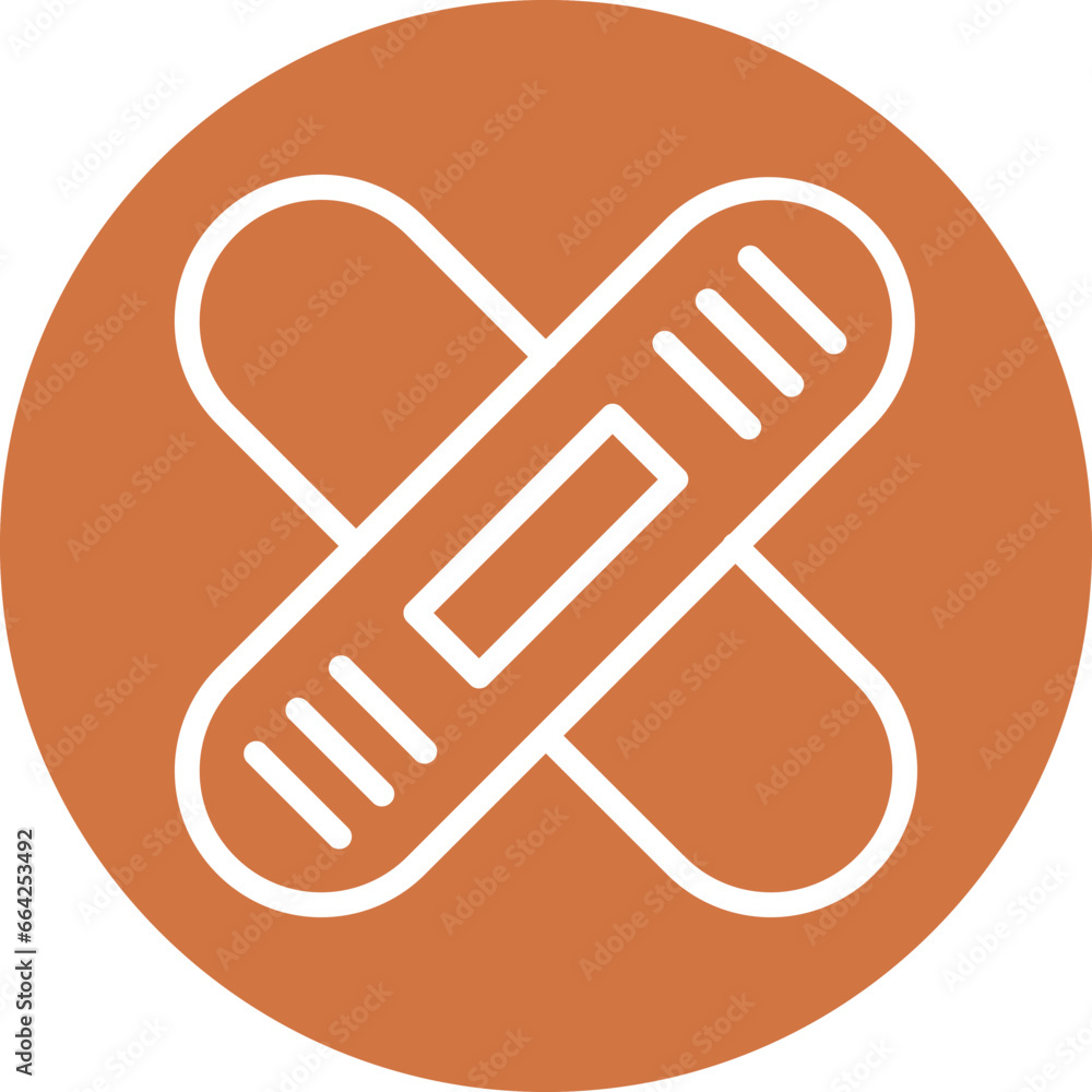 Band Aid Icon Style Band Aid Icon Style