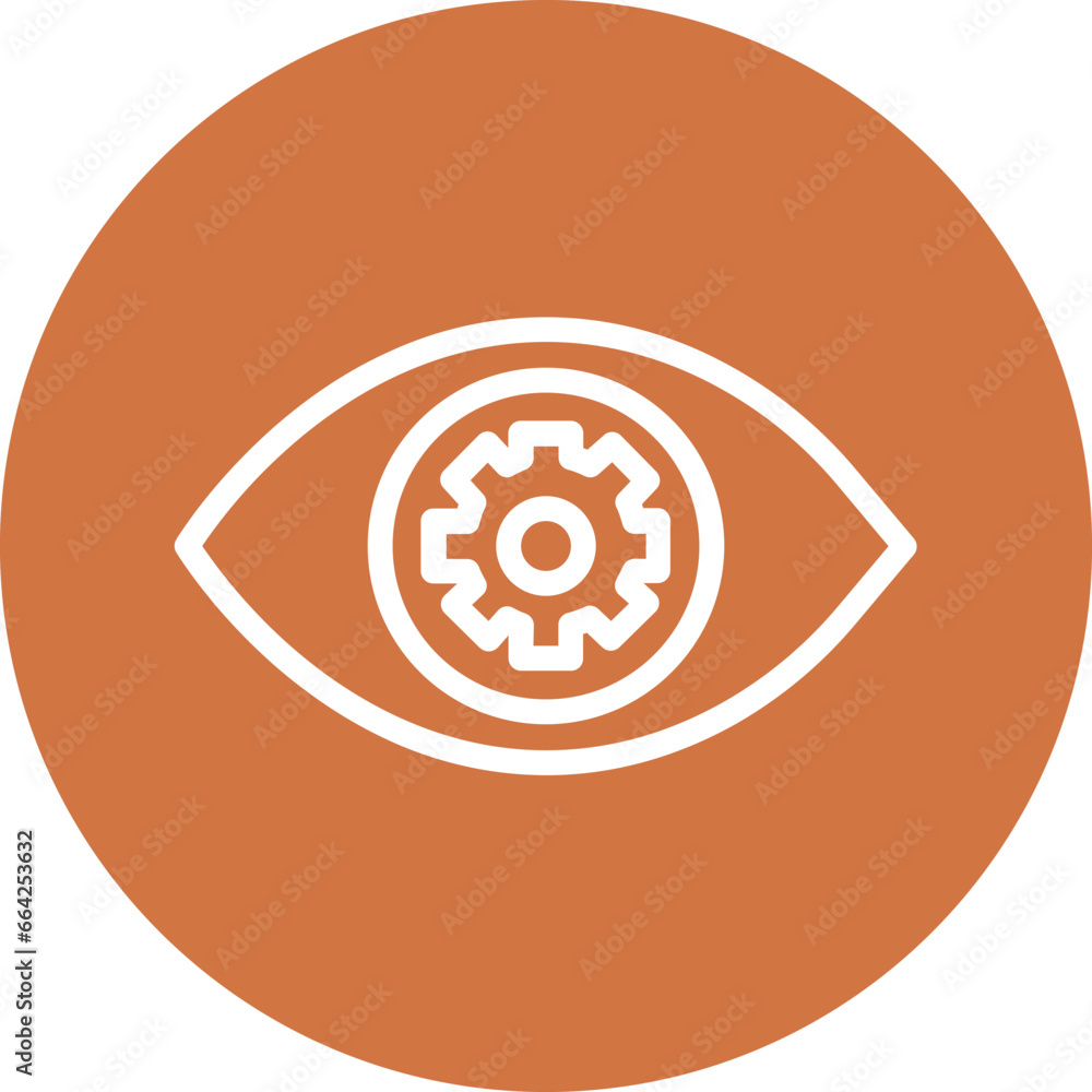 Eye Setting Icon Style Eye Setting Icon Style