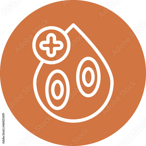 Hematology Icon Style