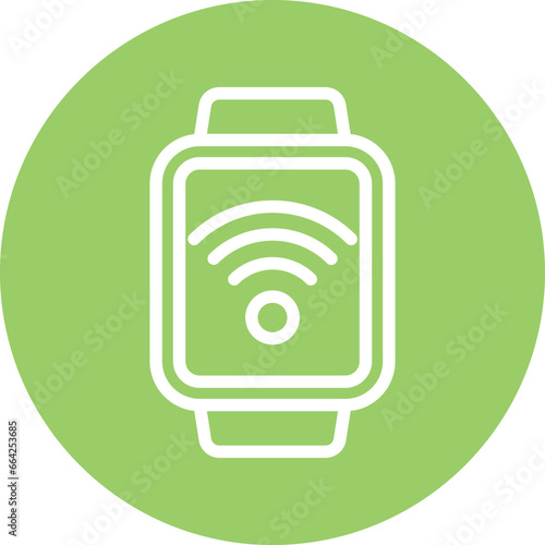 Smart Watch Icon Style