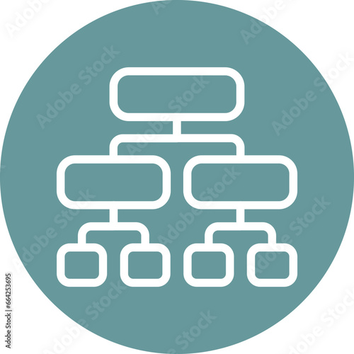 Decision Tree Icon Style