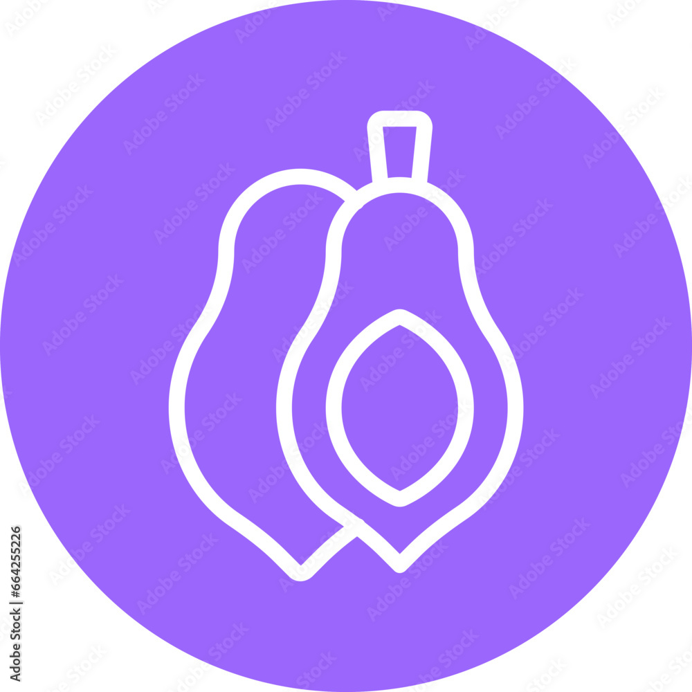 Papaya Icon Style Papaya Icon Style
