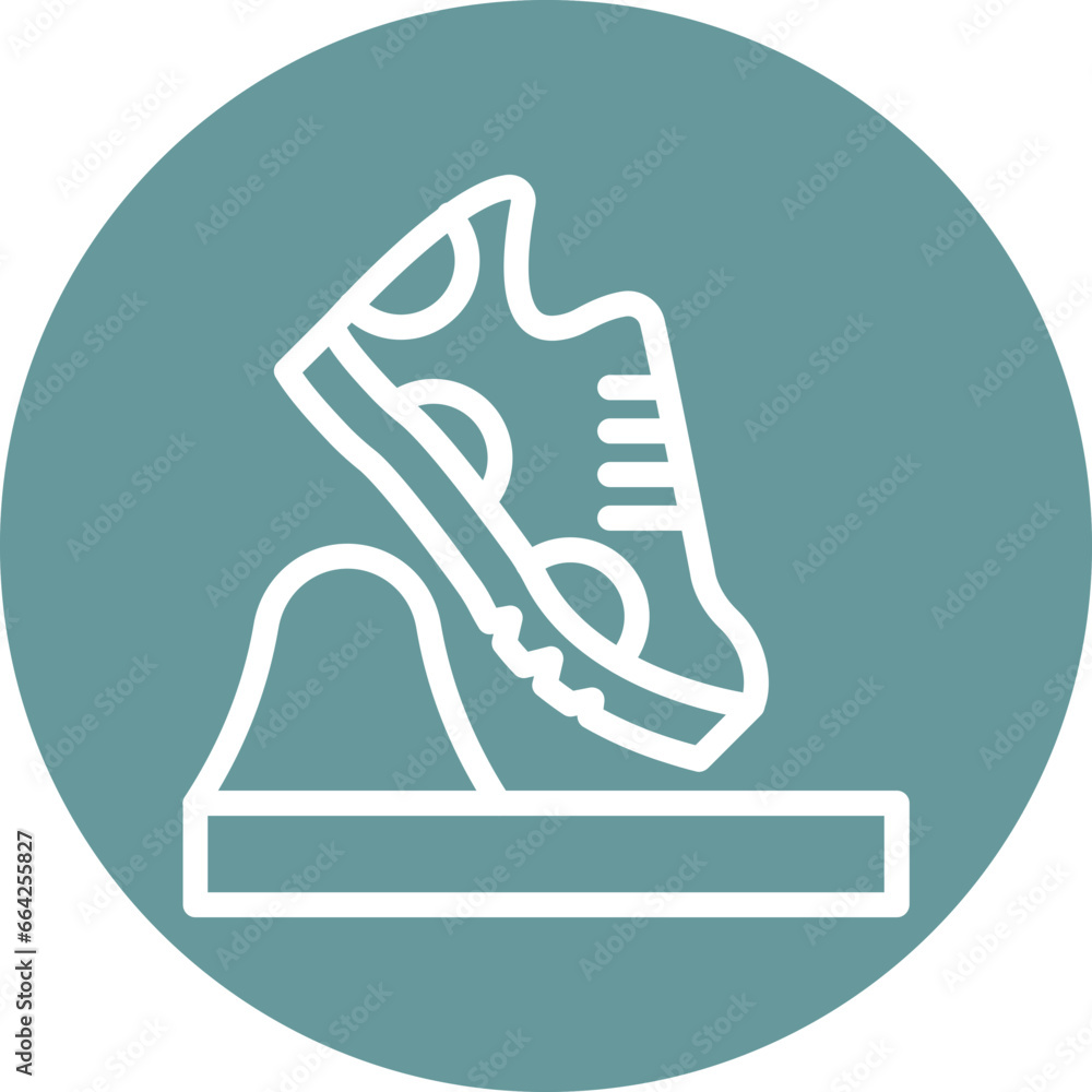 Starting Block Icon Style Starting Block Icon Style