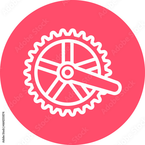 Crankset Icon Style
