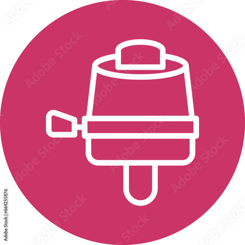 Cycle Bell Icon Style